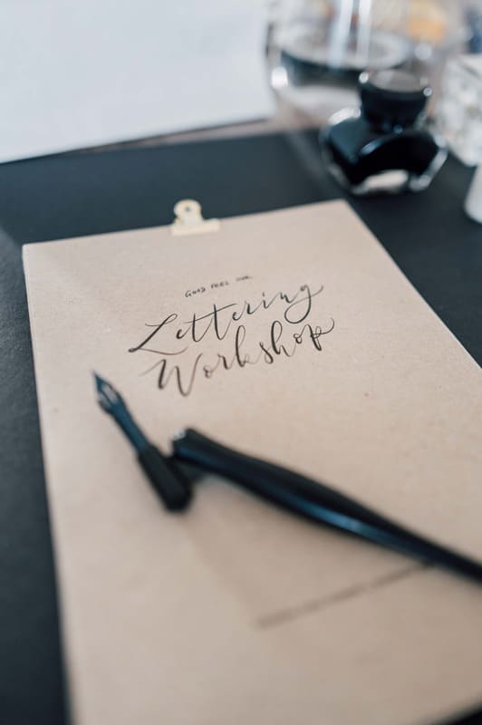 Lettering Workshop in Salzburg